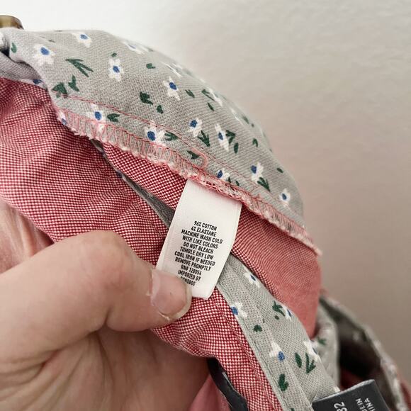 [Bonobos] Sim Straight Chino Pants Coral Red Flat Front Casual Men's Size 32x32 - Picture 10 of 10